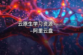 云原生学习资源-----阿里云盘