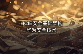 HCIE安全基础架构 华为安全技术