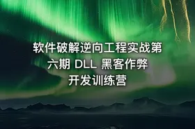 软件破解逆向工程实战第六期 DLL 黑客作弊开发训练营