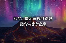 即梦ai提示词视频课含指令+指令仓库 - getfromcode