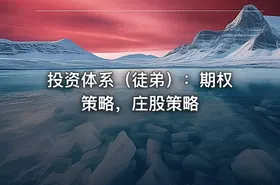 投资体系（徒弟）：期权策略，庄股策略 - getfromcode