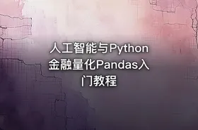 人工智能与Python金融量化Pandas入门教程