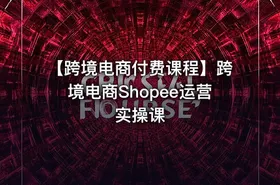 【跨境电商付费课程】跨境电商Shopee运营实操课