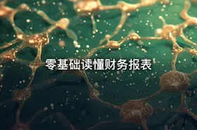 零基础读懂财务报表