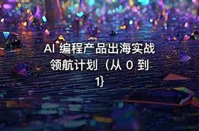 AI 编程产品出海实战领航计划（从 0 到 1}