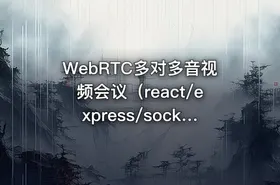WebRTC多对多音视频会议（react/express/socketIO/webRTC) - getfromcode
