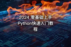 2024 零基础上手 Python快速入门教程