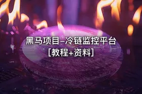 黑马项目-冷链监控平台[教程+资料]