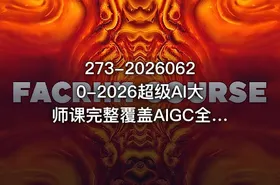 273-20260620-2026超级AI大师课完整覆盖AIGC全链路实操抢占AI内容新赛道红利更多资源免费下载