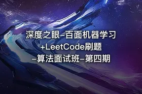 深度之眼-百面机器学习+LeetCode刷题-算法面试班-第四期