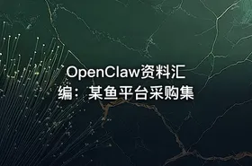 OpenClaw资料汇编：某鱼平台采购集