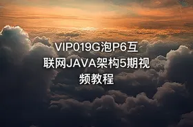 VIP019G泡P6互联网JAVA架构5期视频教程 - getfromcode