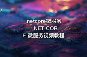 .netcore微服务 | .NET CORE 微服务视频教程