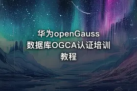 华为openGauss数据库OGCA认证培训教程