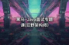 黑马-Java面试专题课(狂野架构师)