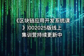 《区块链应用开发系统课》|002025版线上集训营持续更新中 - getfromcode