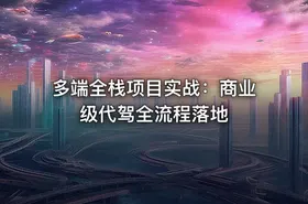 多端全栈项目实战：商业级代驾全流程落地
