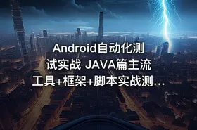 Android自动化测试实战 JAVA篇主流工具+框架+脚本实战测试|Java篇：系统学习Android自动化测试