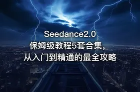 Seedance2.0 保姆级教程5套合集，从入门到精通的最全攻略