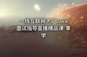 一线互联网大厂Java面试指导直播精品课 享学