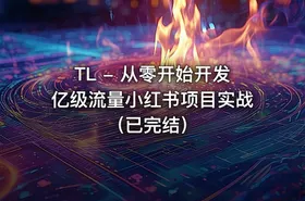 TL - 从零开始开发亿级流量小红书项目实战（已完结） - getfromcode