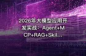 2026年大模型应用开发实战：Agent+MCP+RAG+Skill+SpringAI深度解析