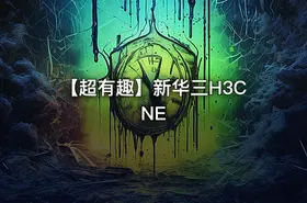 【超有趣】新华三H3CNE
