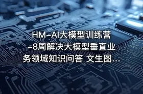 HM-AI大模型训练营-8周解决大模型垂直业务领域知识问答 文生图 虚拟试衣等 - getfromcode