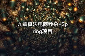 九章算法电商秒杀-Spring项目