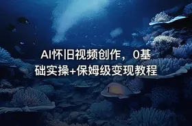 AI怀旧视频创作，0基础实操+保姆级变现教程 - getfromcode