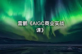 雷鹏《AIGC商业实战课》 - getfromcode