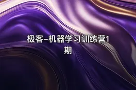 极客-机器学习训练营1期