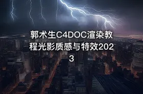 郭术生C4DOC渲染教程光影质感与特效2023