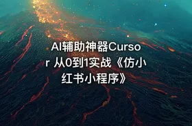 AI辅助神器Cursor 从0到1实战《仿小红书小程序》