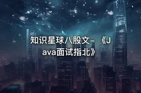 知识星球八股文- 《Java面试指北》