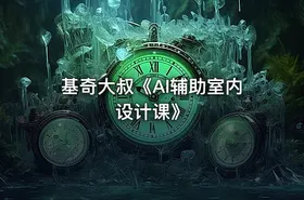 基奇大叔《AI辅助室内设计课》