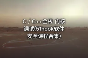 C／C++全栈 内核 调试(51hook软件安全课程合集) - getfromcode