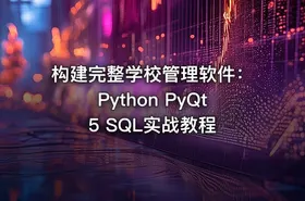 构建完整学校管理软件：Python PyQt5 SQL实战教程