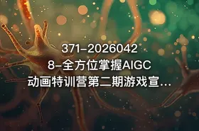 371-20260428-全方位掌握AIGC动画特训营第二期游戏宣发国风打斗水墨动画全精通从分镜到成片全解锁 - getfromcode