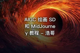 AIGC 绘画 SD 和 MidJourney 教程 - 浩哥