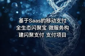 基于Saas的移动支付全生态闪聚宝 微服务构建闪聚支付 支付项目