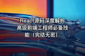 React源码深度解析 高级前端工程师必备技能（完结无密）