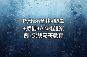 Python全栈+爬虫+数据+AI课程][案例+实战马哥教育