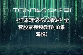 《江恩理论核心精讲》全套股票视频教程(18集 海悦)