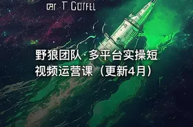 野狼团队·多平台实操短视频运营课（更新4月）
