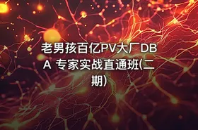 老男孩百亿PV大厂DBA 专家实战直通班(二期)