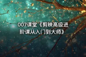 007课堂《剪映高级进阶课从入门到大师》 - getfromcode