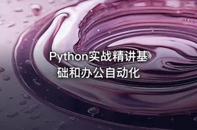 Python实战精讲基础和办公自动化