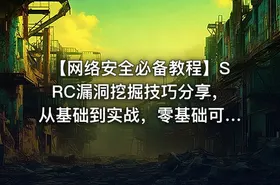 【网络安全必备教程】SRC漏洞挖掘技巧分享，从基础到实战，零基础可学，全程干货。漏洞挖掘 渗透测试 攻防演练