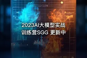 2023AI大模型实战训练营SGG 更新中